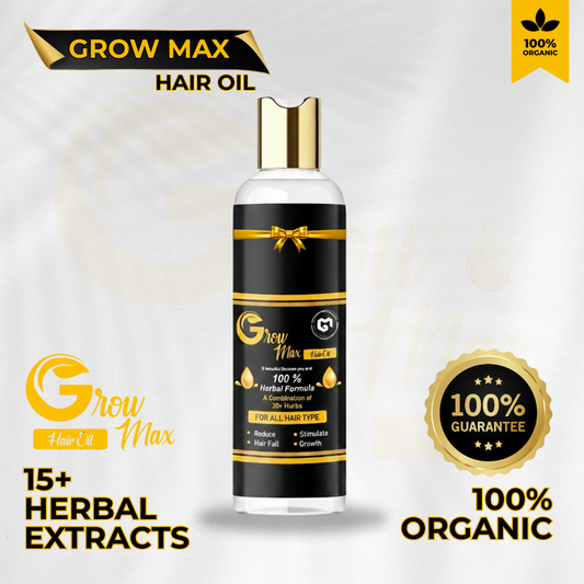 Grow Max Hair Oil (Pack of Three)